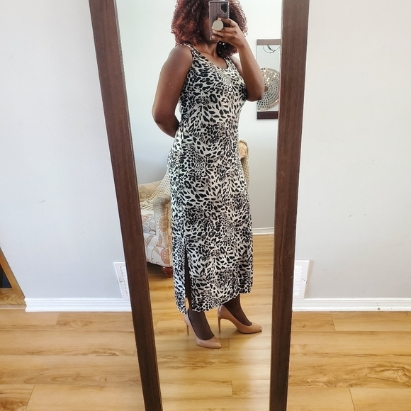 2 Dye 4 leopard dress size Small fits like a Large stretchy - Picture 5 of 9